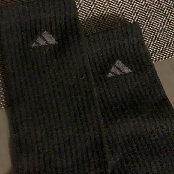 A Pair of Black Adidas Socks - Picture 6 of 7